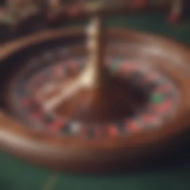 Historical representation of roulette's evolution through the ages