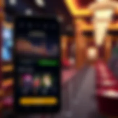 Overview of El Royale Casino App interface