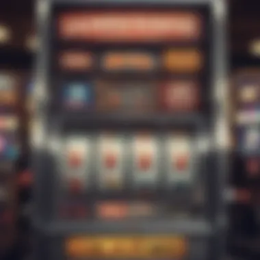 Visual representation of engaging slot machine gameplay on an iPhone