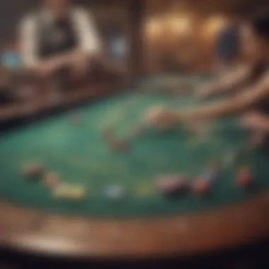 Exciting Game Table Exciting game table at an online casino
