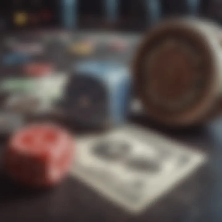 An engaging illustration of different types of games offering cash rewards