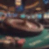 Panoramic view of FanDuel Casino interface showcasing game selection