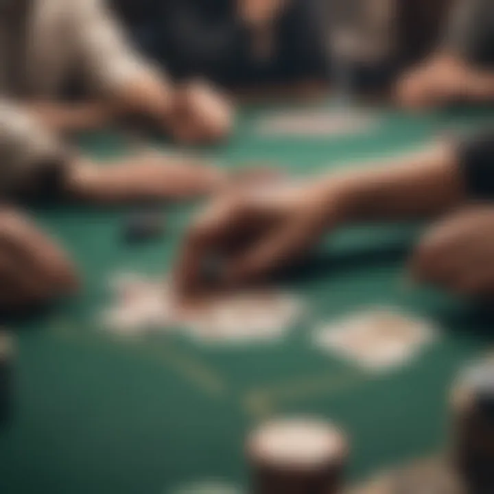 Game theory application in poker