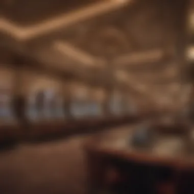 Interior view of Oneida Casino sportsbook showcasing betting stations