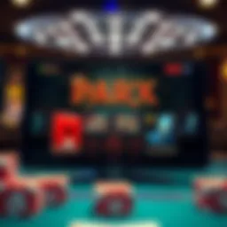 User interface of the Parx Online Casino app