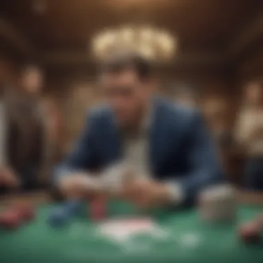 Psychological Factors in Lottery A psychological representation showcasing the factors influencing player behavior