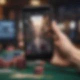 Overview of top betting apps on a mobile device