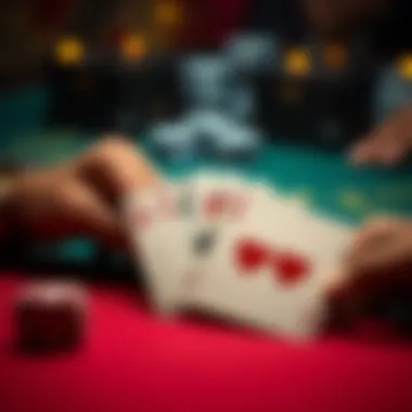 Strategic card placement in blackjack